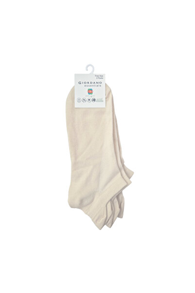 Giordano Unisex 2-Pack Ankle Socks: Essential Cotton Blend Comfort
