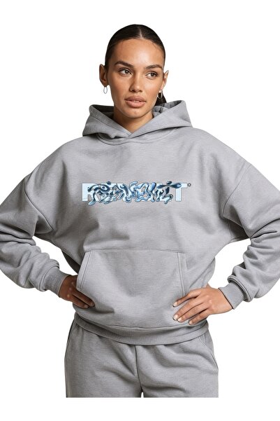 ArtYus Unisex Revolt Colorat Special cu imprimeu Bumbac supradimensionat cu g...