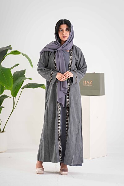 Haz عباية كتان