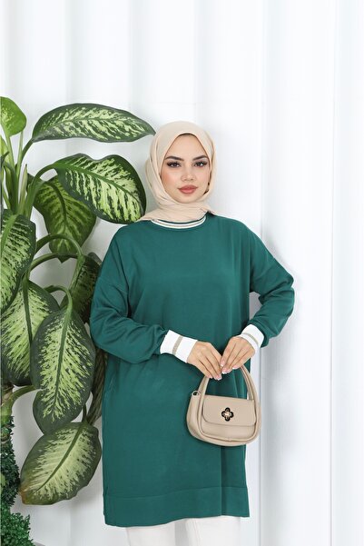 NİSUM MODA Sim Detailed Mercerized Tunic