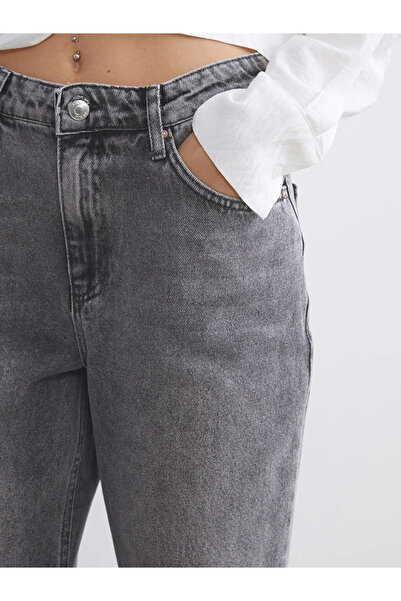 LC Waikiki Xside Gray Straight Fit Women's Jeans