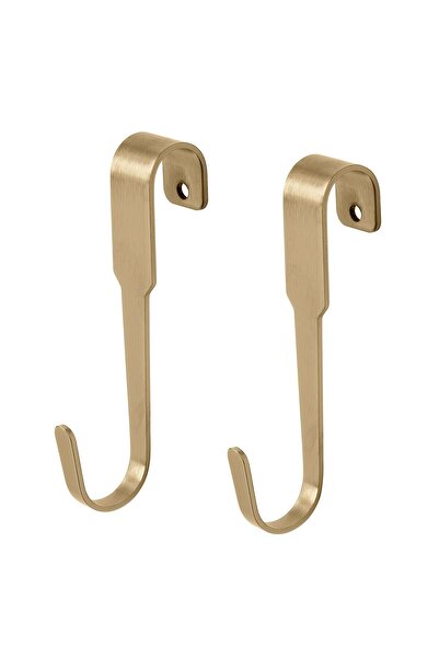 hobiurun Kanca, pirinç rengi, 11 cm, 2 adet