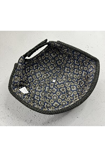 ZERAMİNE Wool Textured Unisex Fisherman Hat – Vintage Docker Model - Lined - Velcro Fastener