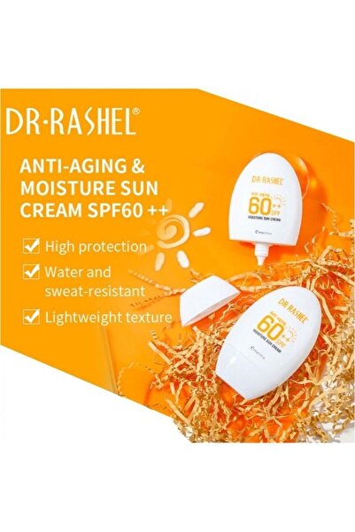 DR.RASHEL Anti-aging and moisturizing sunscreen cream with SPF 60++ 60g
