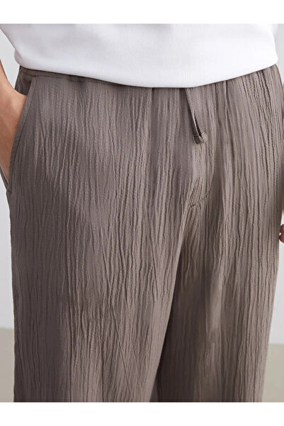 LC Waikiki XSIDE Pantaloni pentru bărbați, bej, confortabili, texturat