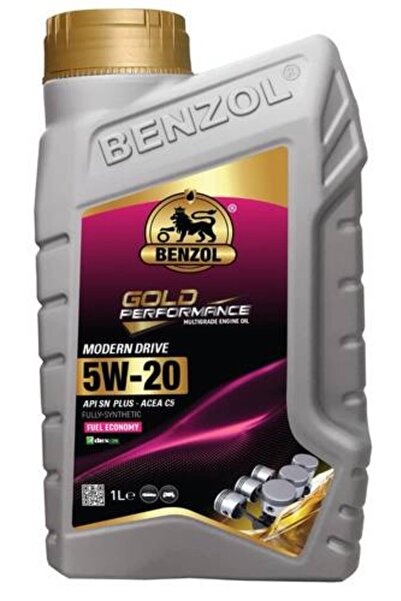 benzol 5w 20 SN PLUS - زيت محرك صناعي بالكامل C 5 سعة 1 لتر