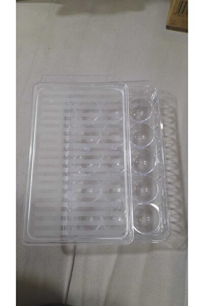 Lider MAGNESİA Egg Storage and Protection Box 15 Eggs Capacity Luxury Crystal