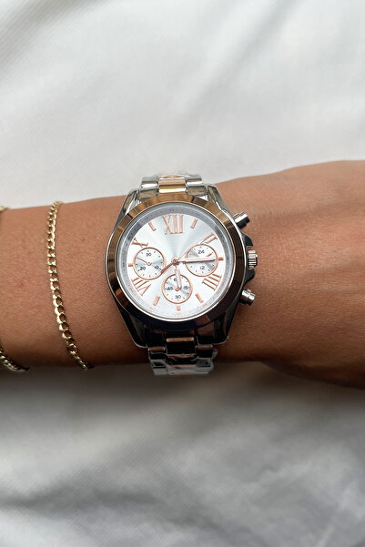Love The Wind Silver-Gold Color Women Wrist Watch