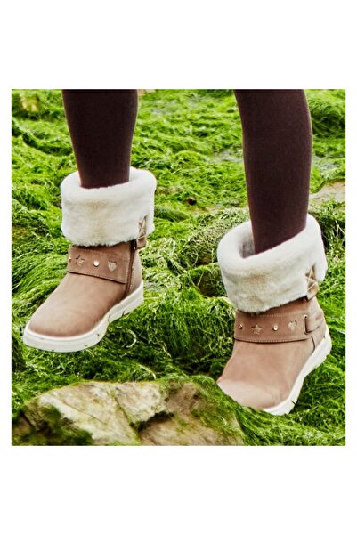 MAYORAL girls' fur boots 48319-49
