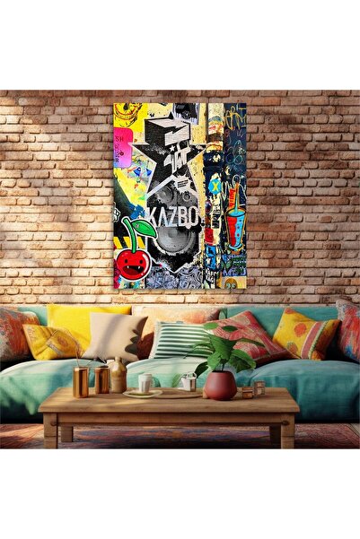 seninürünün Tablou din sticlă cu tematică artistică cu imprimare pe sticlă reală 496 S458