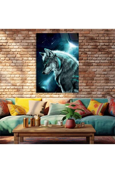 seninürünün Tablou din sticlă cu tematică artistică cu imprimare pe sticlă re...