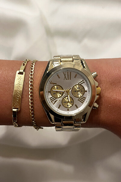 Love The Wind Gold Color Women's Wristwatch