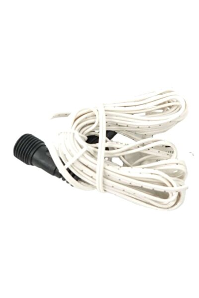 OEM Prelungitor 5m pentru instalare LED de Crăciun, 230V, mufă rotundă, plast...