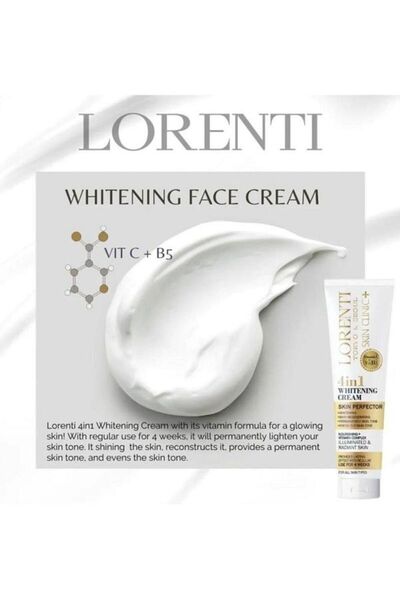 LORENTİ يعمل كريم لوران لتبييض البشرة على توحيد لون البشرة وتغذيتها وتعزيز إش...