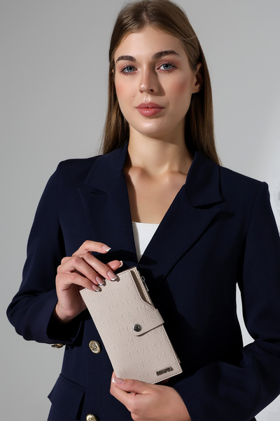 Just Polo Women's Wallet with Horizontal Model Cover and Zipper Suitable for Daily Use