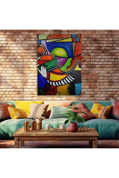 seninürünün Tablo unic din sticlă tematică cu imprimare artistică Real Cama S105