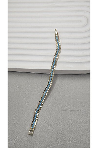 AURA Ezme zincir celik bileklik