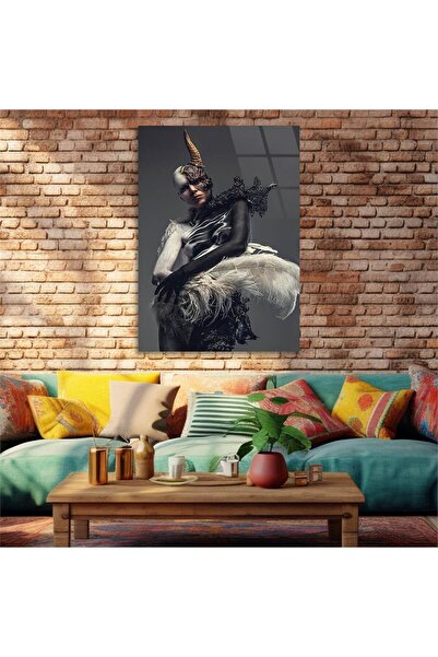 seninürünün Tablou din sticlă cu tematică artistică cu imprimare pe sticlă reală S114