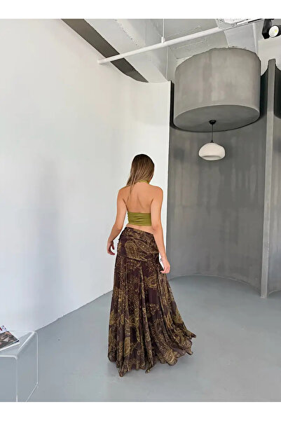 By ÖTE Premium Şal desen etek