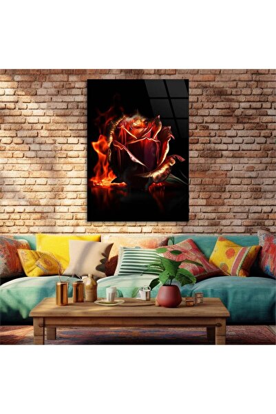 seninürünün Tablo unic din sticlă cu tematică artistică cu imprimare pe sticl...