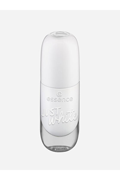 Essence طلاء أظافر جل جاست وايت 33
