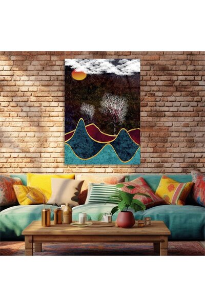 seninürünün Sticlă unică tematică cu artă de imprimare pe sticlă reală TABLO2...