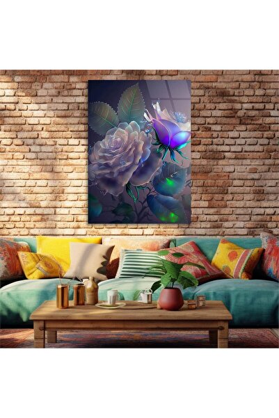 seninürünün Tablou din sticlă cu tematică artistică cu imprimare pe sticlă re...