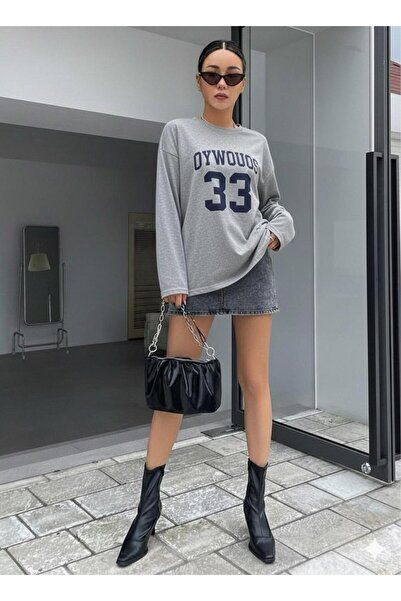 Machetta Νέο γυναικείο μακρυμάνικο μπλουζάκι με στάμπα Oywouos