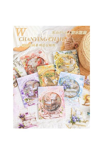 İthal ملصق PET لـ 10 كراسي (مع العبوة) - اللون: أرجواني