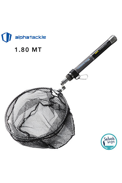 alpha tackle Katlanabilir Teleskopik Kepçe 1.80mt