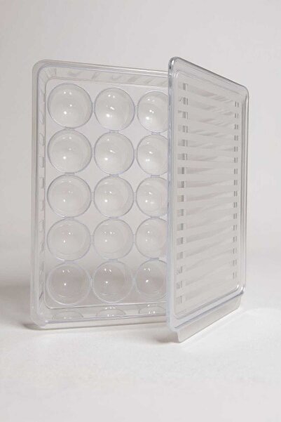 Lider MAGNESİA Egg Storage and Protection Box 15 Eggs Capacity Luxury Crystal