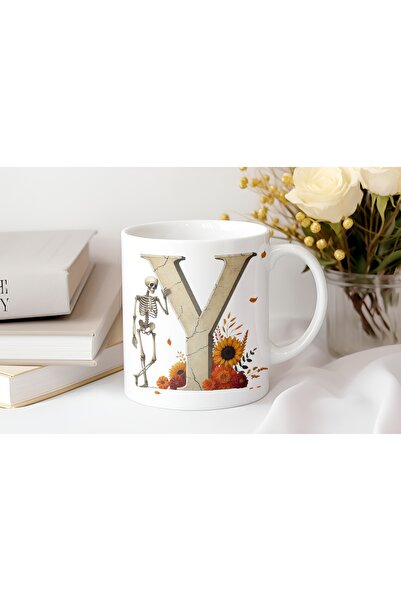 Beramussa Letter Y Pink Checkered Heart Eye Emoji Mug – Fun Checkered Design ...