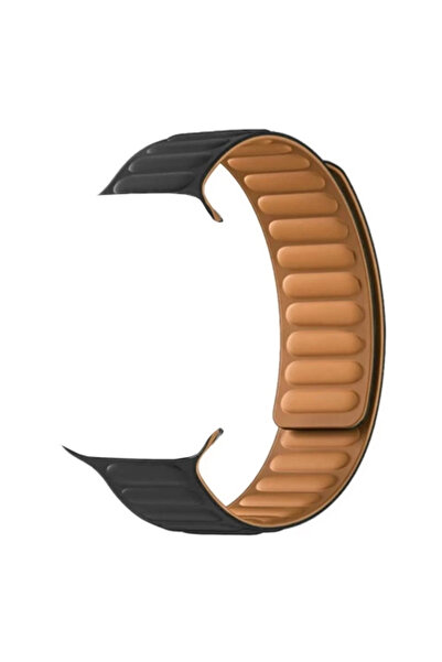 FERRO Siyah Silikon 44 mm Saat Kordonu FSWMSK44-S