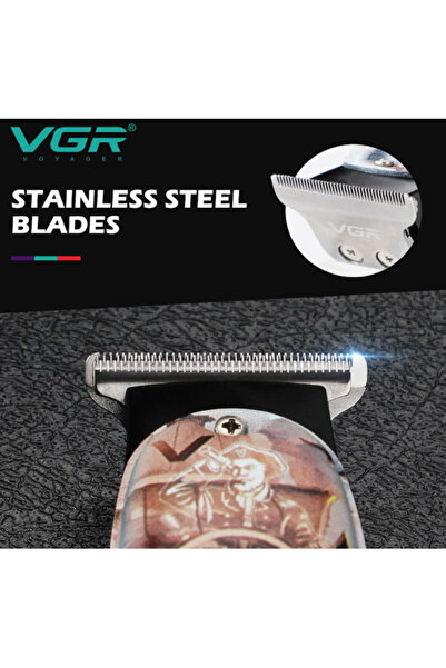 VGR Professional Hair and Beard Trimmer V-953 Multicolor