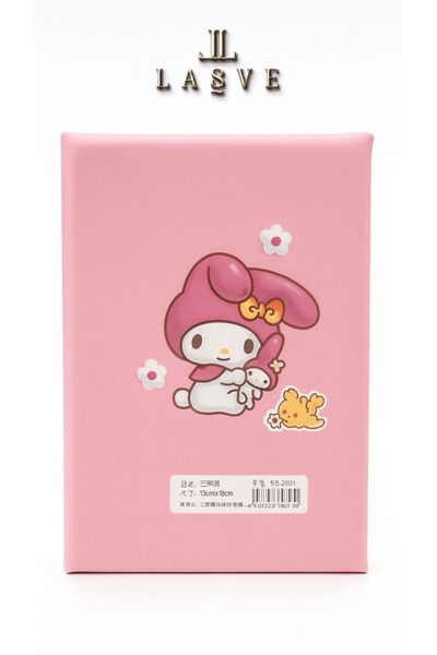MY MELODY Licensed Puffy Covered Notebook with Bookmarks New Season Premium Design
