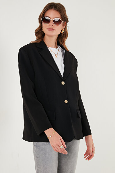 Lela Regular Fit Jacket Collar Buttoned Blazer Jacket Jacket 6839562