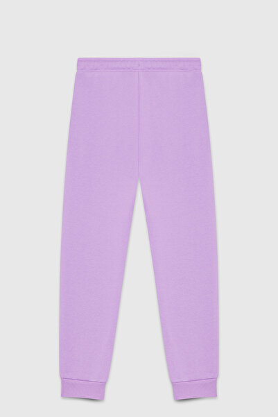 United Colors of Benetton Cotton Regular Fit Elastic Leg Sport Pants Girls' Trousers Bntg233