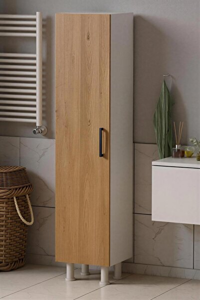 ANALİTİK MOBİLYA 5 Raflı Banyo Boy Dolabı