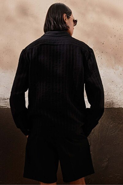 H&M Regular Fit Long-sleeved resort shirt