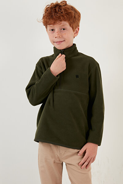 Lela Soft Textured Zippered Stand Collar Ribbed 2-Pack Fleece Children's Polar 5905002S2