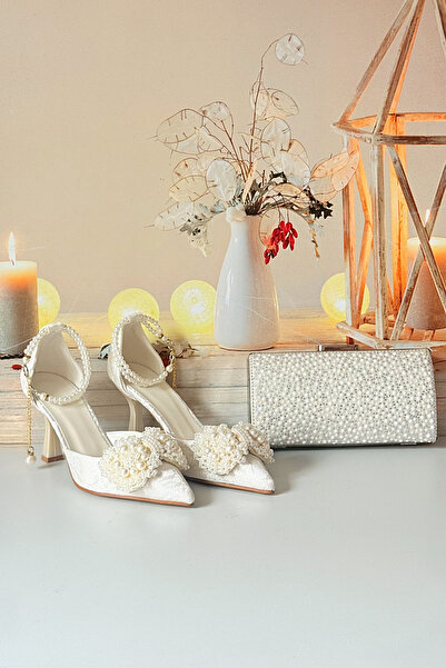 Modavien Жіночий комплект з туфлями та сумкою з 7-сантиметровою підошвою (ПОВНИЙ КОМПЛЕКТ)