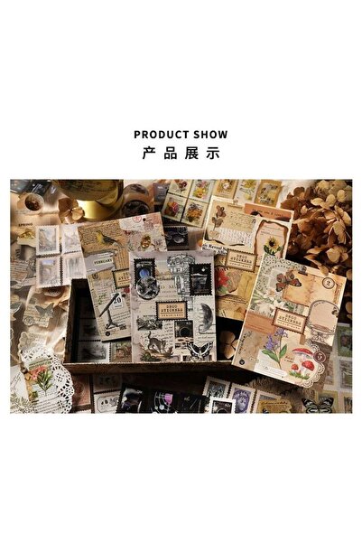 İthal Carte cu autocolante vintage PET cu 20 de coli - Număr: 3