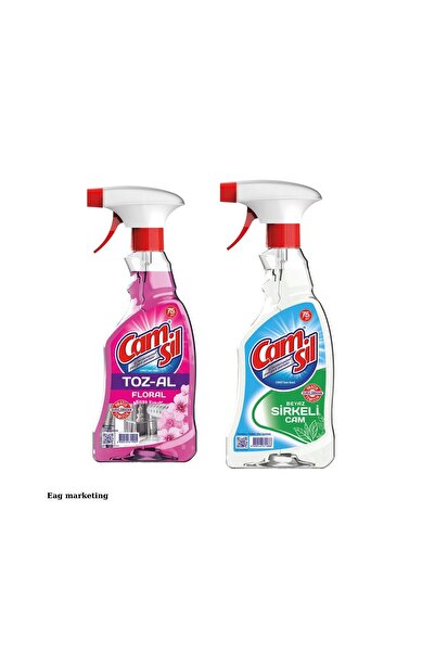 CAMSİL Toz-al Floral 500 Ml+Camsil Matik Beyaz Sirkeli 500 ml
