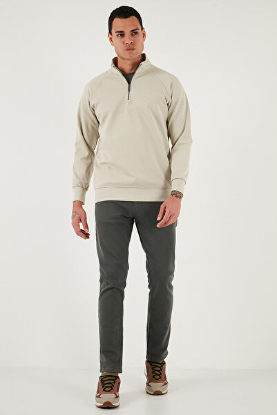 Buratti Ανδρικό τζιν παντελόνι από βαμβακερό κατάλληλο για καθημερινή χρήση με κανονική μέση και στριφτό πόδι 2211C40PARMA