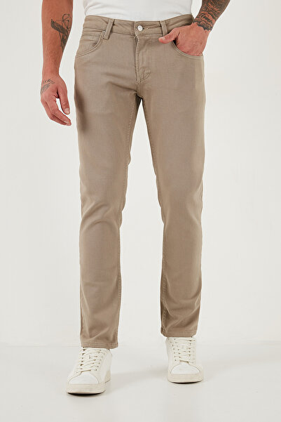 Buratti Cotton Regular Fit Normal Waist Pipe Leg Jeans Men's Denim Pants 2211C40Parma