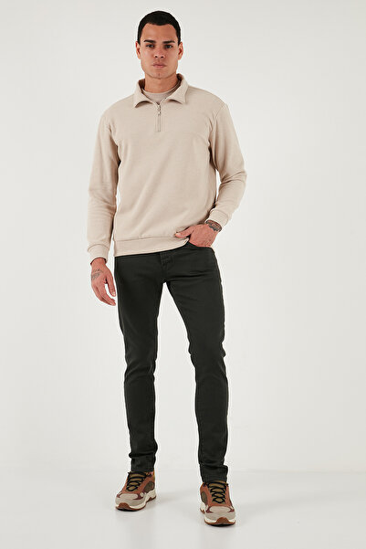 Buratti Stretch βαμβακερό τζιν με λεπτή εφαρμογή κανονικής μέσης στενό πόδι Ανδρικό τζιν παντελόνι 1115C24NAPOLI