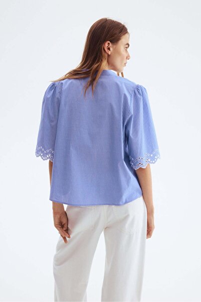 H&M Broderie anglaise cotton blouse