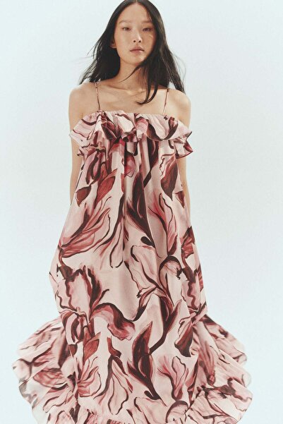 H&M Flared maxi dress