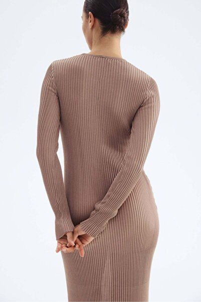 H&M Long rib-knit dress
