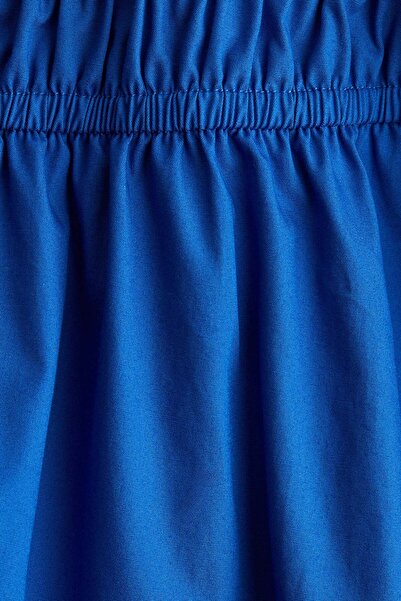 H&M Off-the-shoulder poplin dress